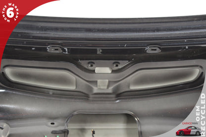 12-18 Audi A6 C7 Sedan Trunk Lid Panel Assembly Phantom Black Pearl 4G5827023C