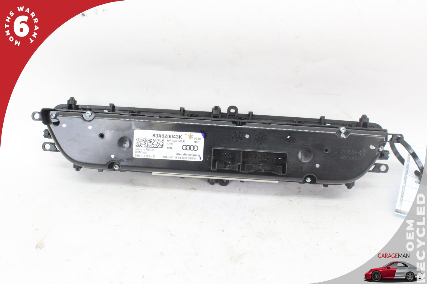 2018-2025 Audi SQ5 Q5 AC Temperature Climate Control Switch Panel 80A820043K OEM