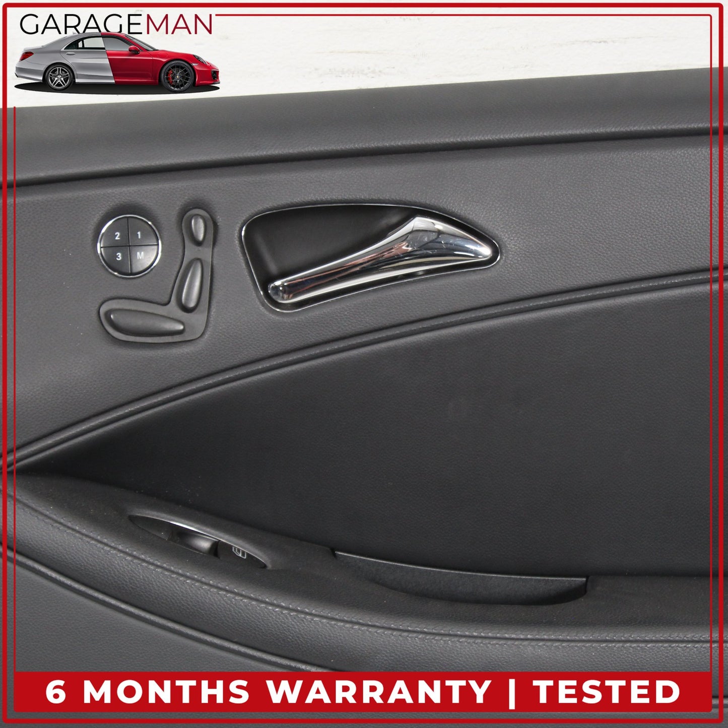 2006-2011 Mercedes W219 CLS550 Front Right Side Door Trim Panel w/ Switches OEM