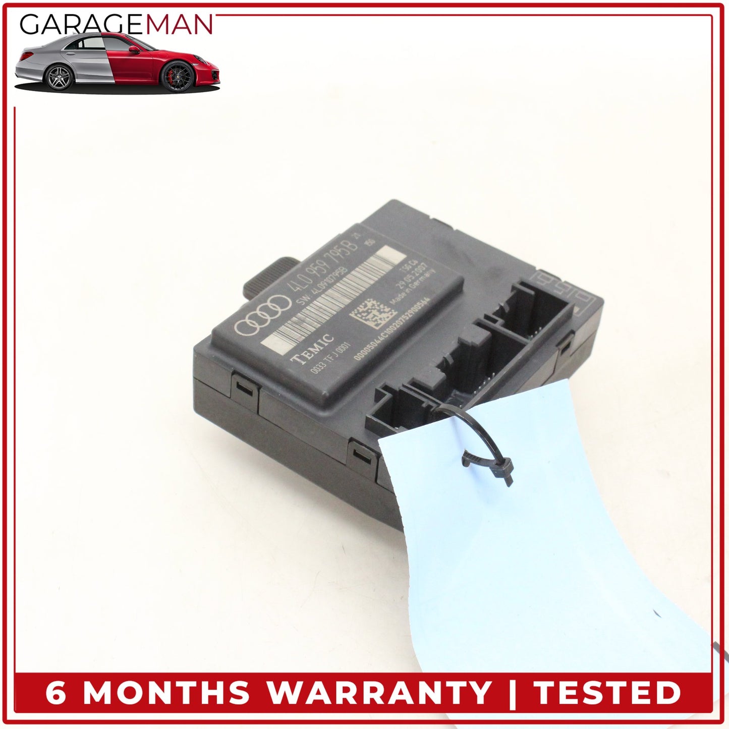 2007-2009 Audi Q7 Rear Left Driver Side Door Control Module Unit 4L0959795B OEM