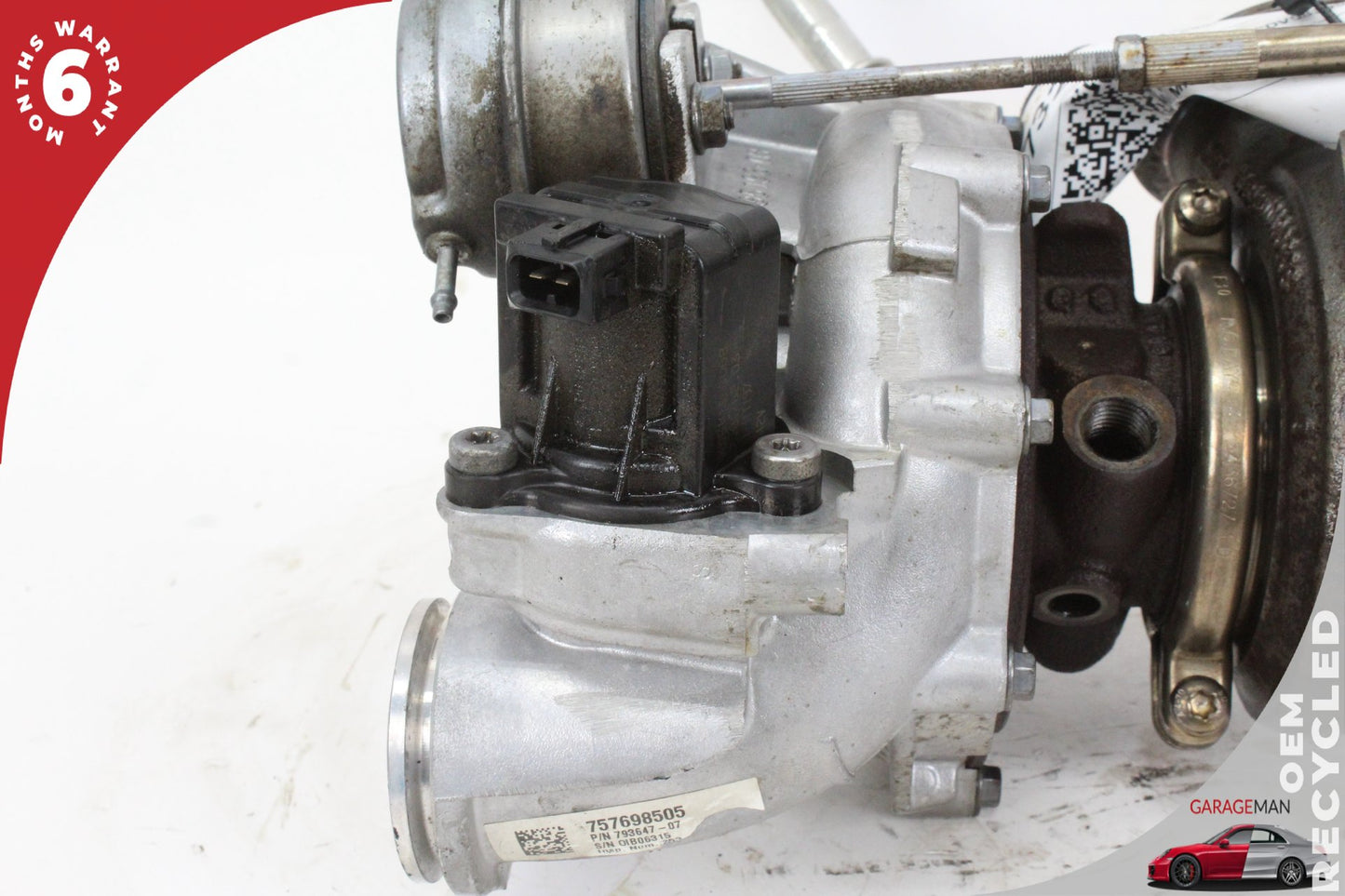 2008-2017 BMW 550i F10 Right or Left Side Turbocharger Garrett 7576985