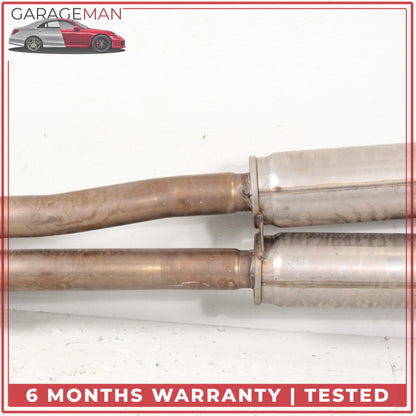 2013-2015 Jaguar XF X250 3.0L S/C RWD Intermediate Exhaust Muffler Dual Pipe OEM
