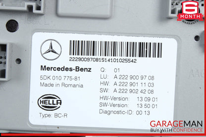 2015-2018 Mercedes-Benz C300 W205 Rear SAM Module 2229009708 Genuine