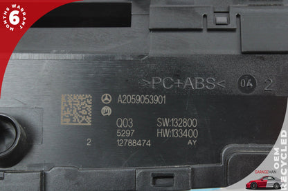 2015-2018 Mercedes-Benz C300 W205 Dash Hazard Control Switch A2059053901