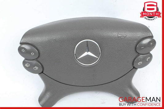 03-12 Mercedes W211 E350 G500 G55 AMG Steering Wheel Airbag Air Bag Grey OEM