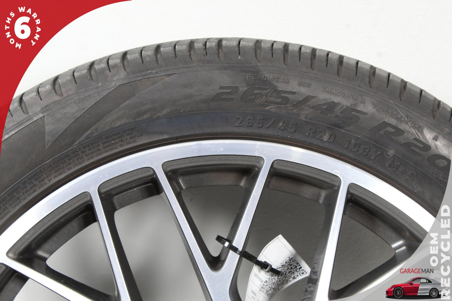 2015-2018 Porsche Macan 95B Front Wheel Rim w/ Tire 9JX20H2 ET26 OEM