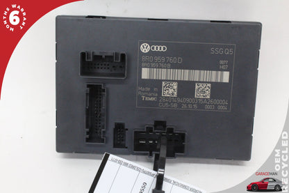 13-17 Audi SQ5 8R SUV Front Left Seat Control Module 8R0959760D OEM