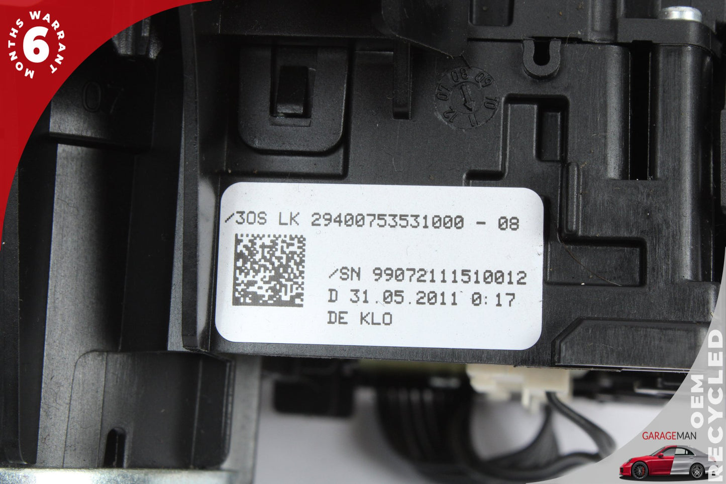 2011-2013 Porsche Cayenne 958 Steering Column Combination Switch 7P5953507DJ OEM