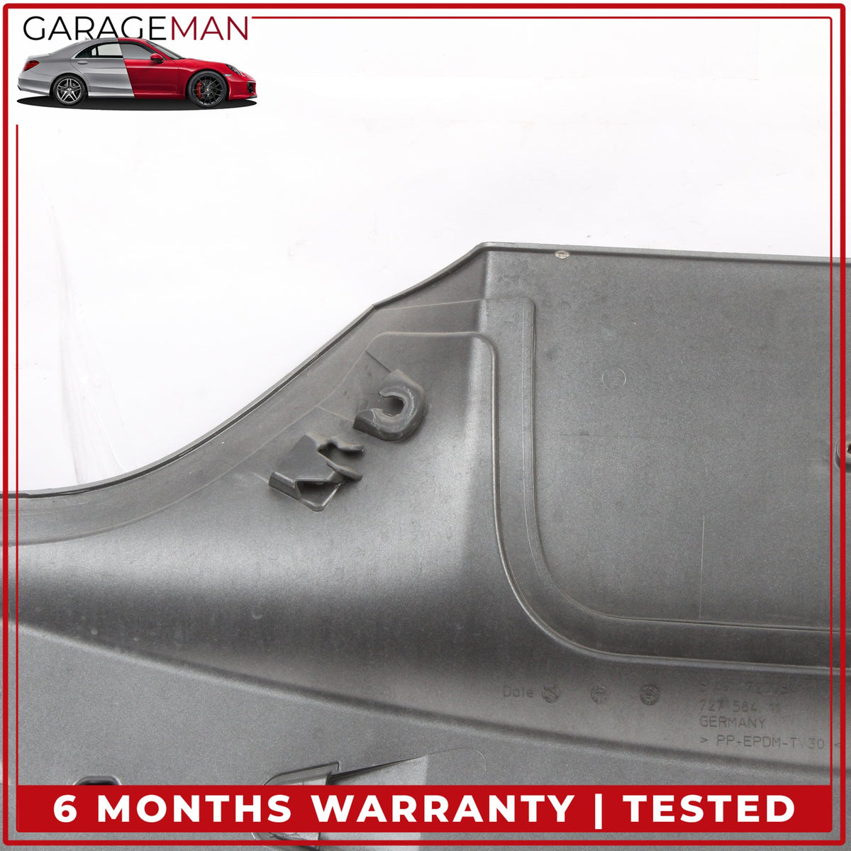 2010-2013 BMW 550i 535i GT Rear Trunk Lid Lower Bottom Molding Trim 7200540 OEM