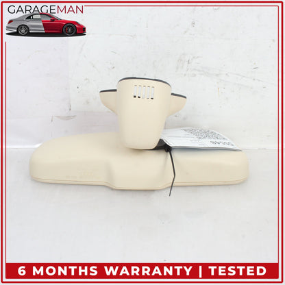 2012-2018 Audi A6 Front Upper Windshield Rear View Mirror w/ Auto Dim Beige OEM