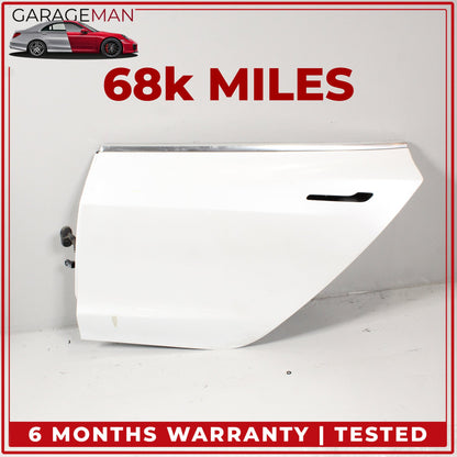 2017-2023 Tesla Model 3 Rear Left Side Door Shell Pearl White 1081441E0C OEM