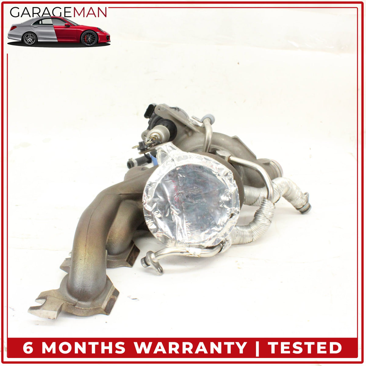 2016-2021 BMW 430i X3 X4 330e 2.0L Engine Turbocharger w/ Manifold 7637563 OEM