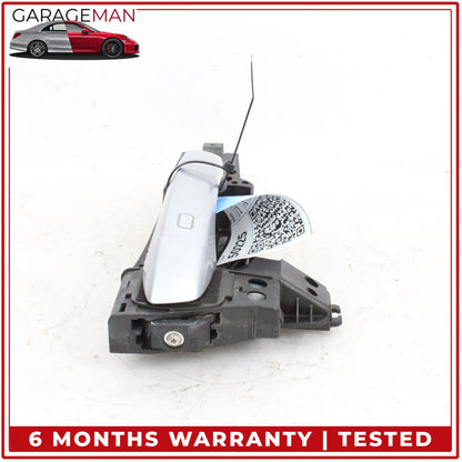 2017-2024 Audi Q7 Right Passenger Side Exterior Door Handle Silver Metallic OEM