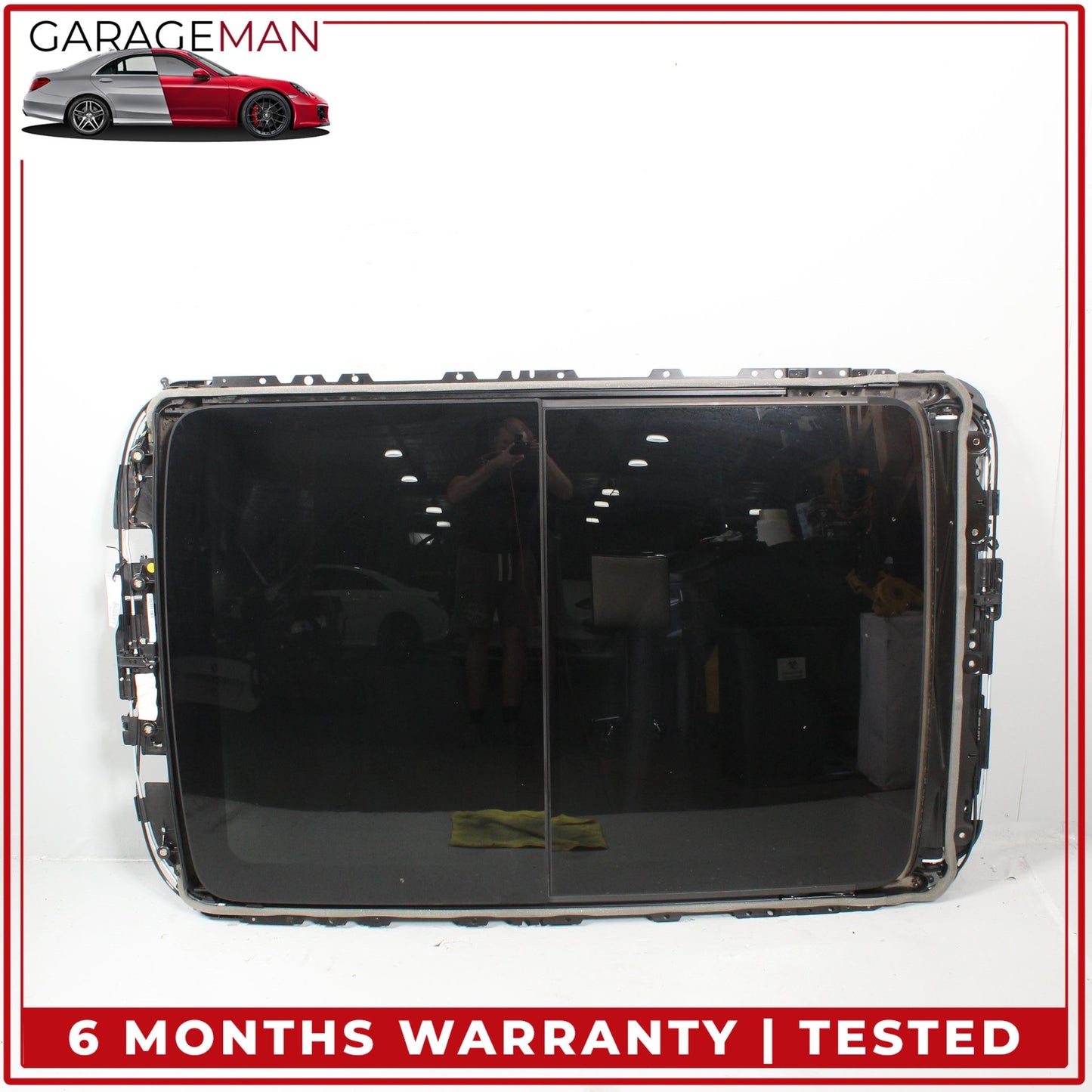 2017-2023 Audi Q7 SQ7 Panoramic Sunroof Sun Roof Glass w/ Motors 4M0877041B OEM