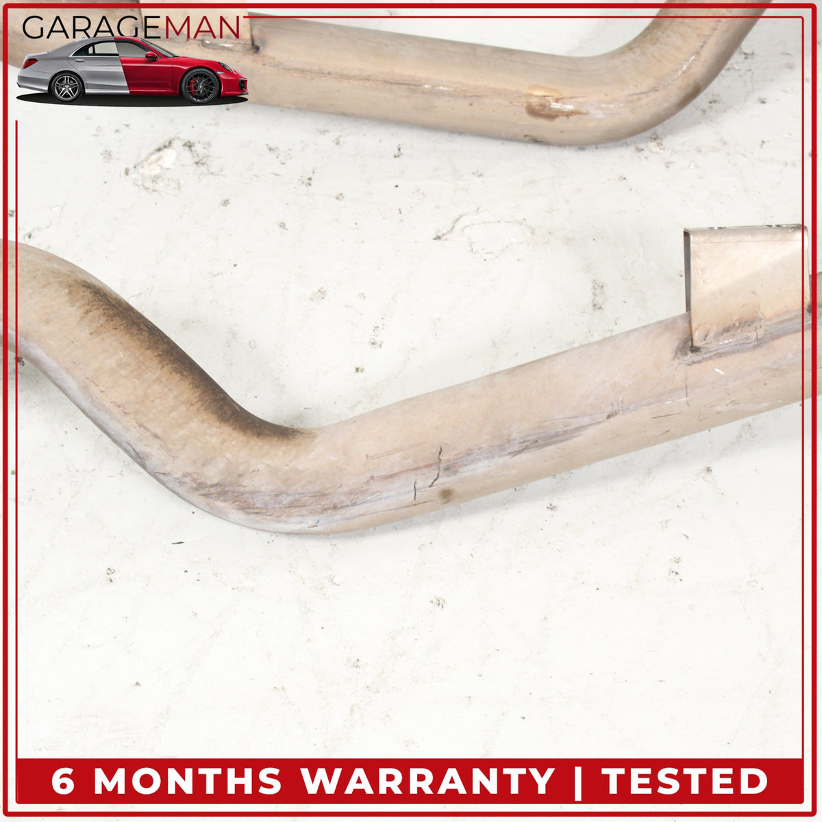 2012-2018 Mercedes CLS63 E63 AMG Exhaust Muffler Resonator Pipe Set OEM