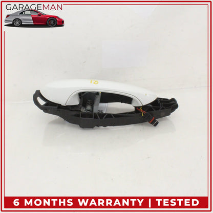 2019-2025 BMW M340i G20 Rear Left Driver Side Exterior Door Handle White OEM