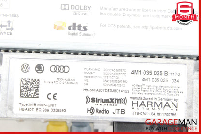 2017-2019 Audi Q7 SUV Audio Radio Receiver 4M1035025