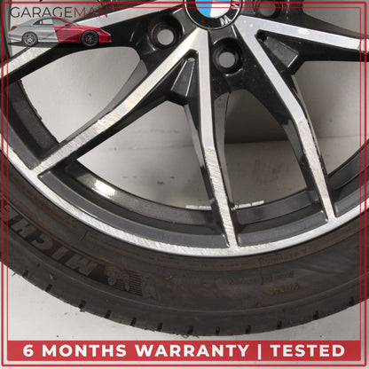 2019-2026 BMW Z4 G29 Styling 770 V-Spoke Rear Wheel Rim w/ Tire 9Jx18 ET28 OEM