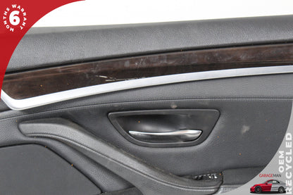 2011-2016 BMW 528i F10 Front Right Passenger Side Interior Door Trim Panel OEM