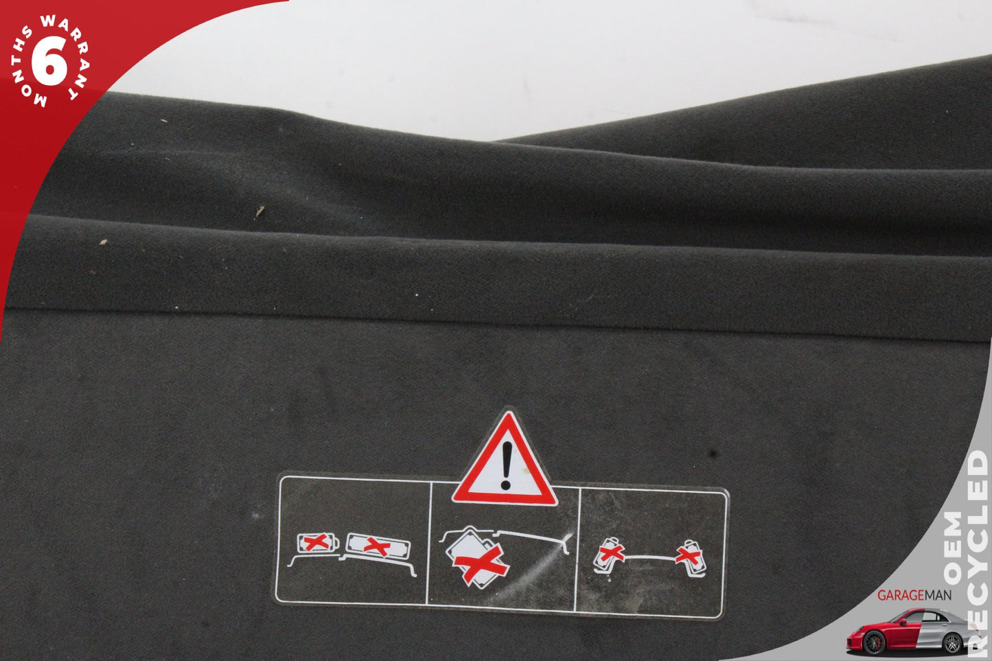 2003-2006 Mercedes R230 SL500 Trunk Interior Rear Cargo Luggage Cover OEM