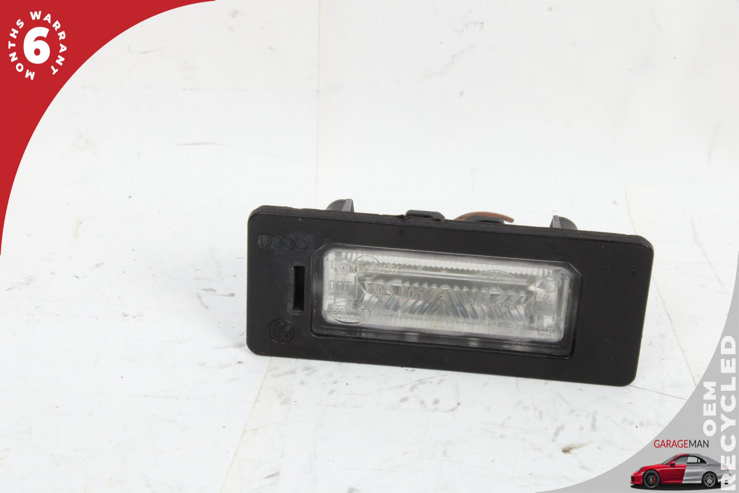 2009-2016 Audi A4 Rear Trunk Lid License Plate Light Lamp Set of 2 810943021