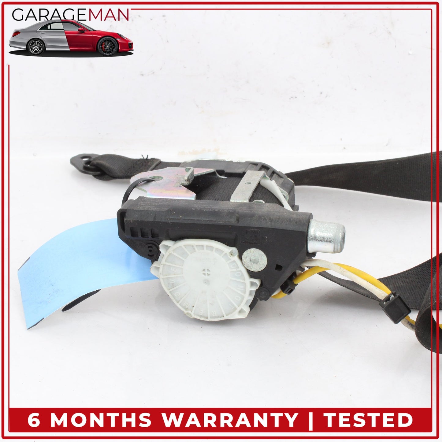 2012-2018 BMW 650i 640i Front Left Driver Side Seat Belt Black 726876904 OEM