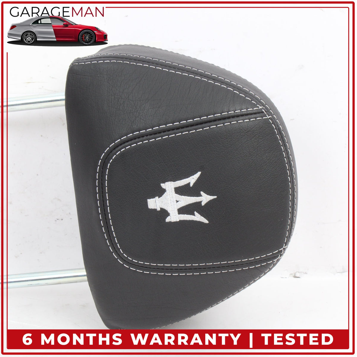 2013-2018 Maserati GranTurismo M145 Coupe Rear Left and Right Side Headrest OEM