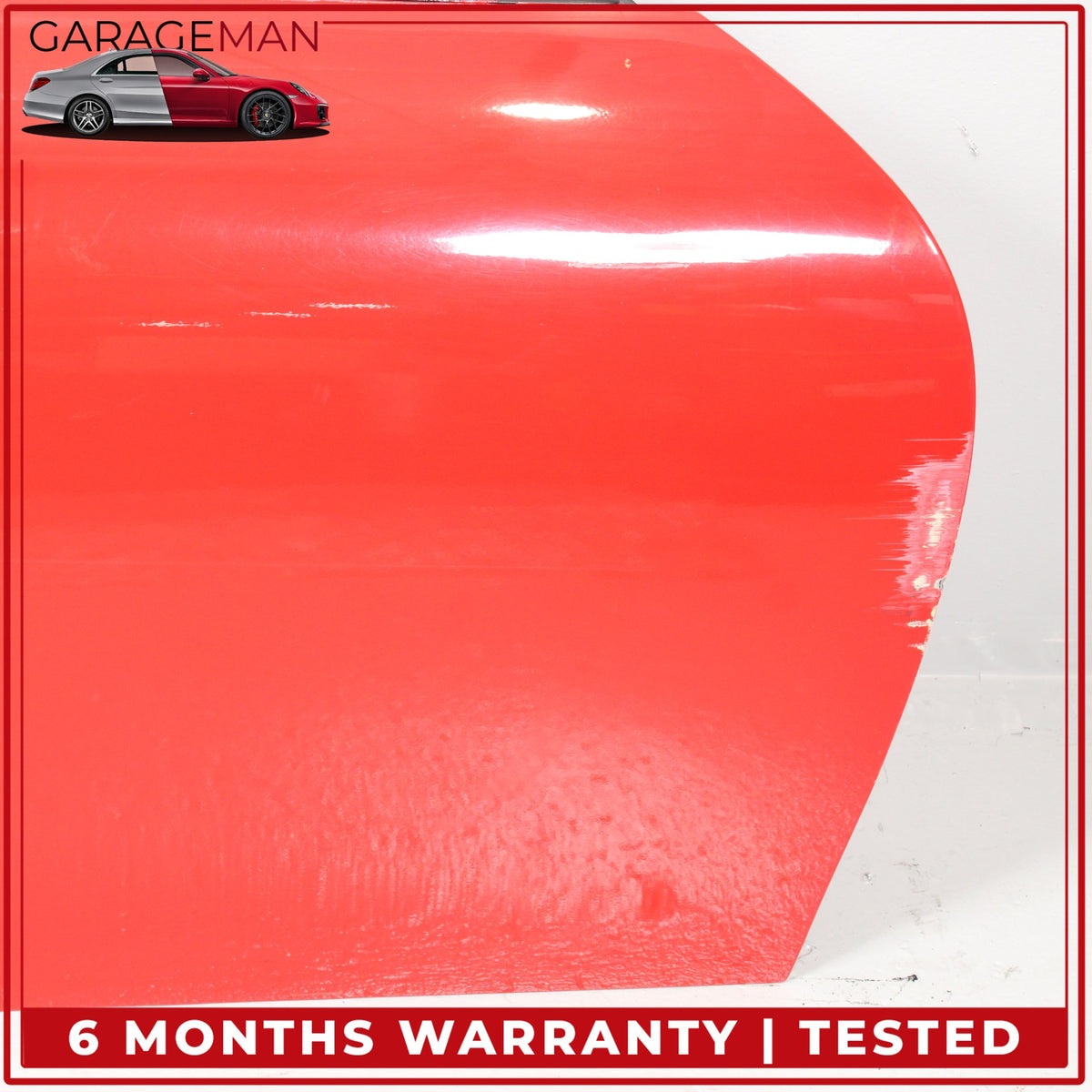 1997-2005 Porsche 911 996 Front Right Side Door Shell Red 99653101204 OEM