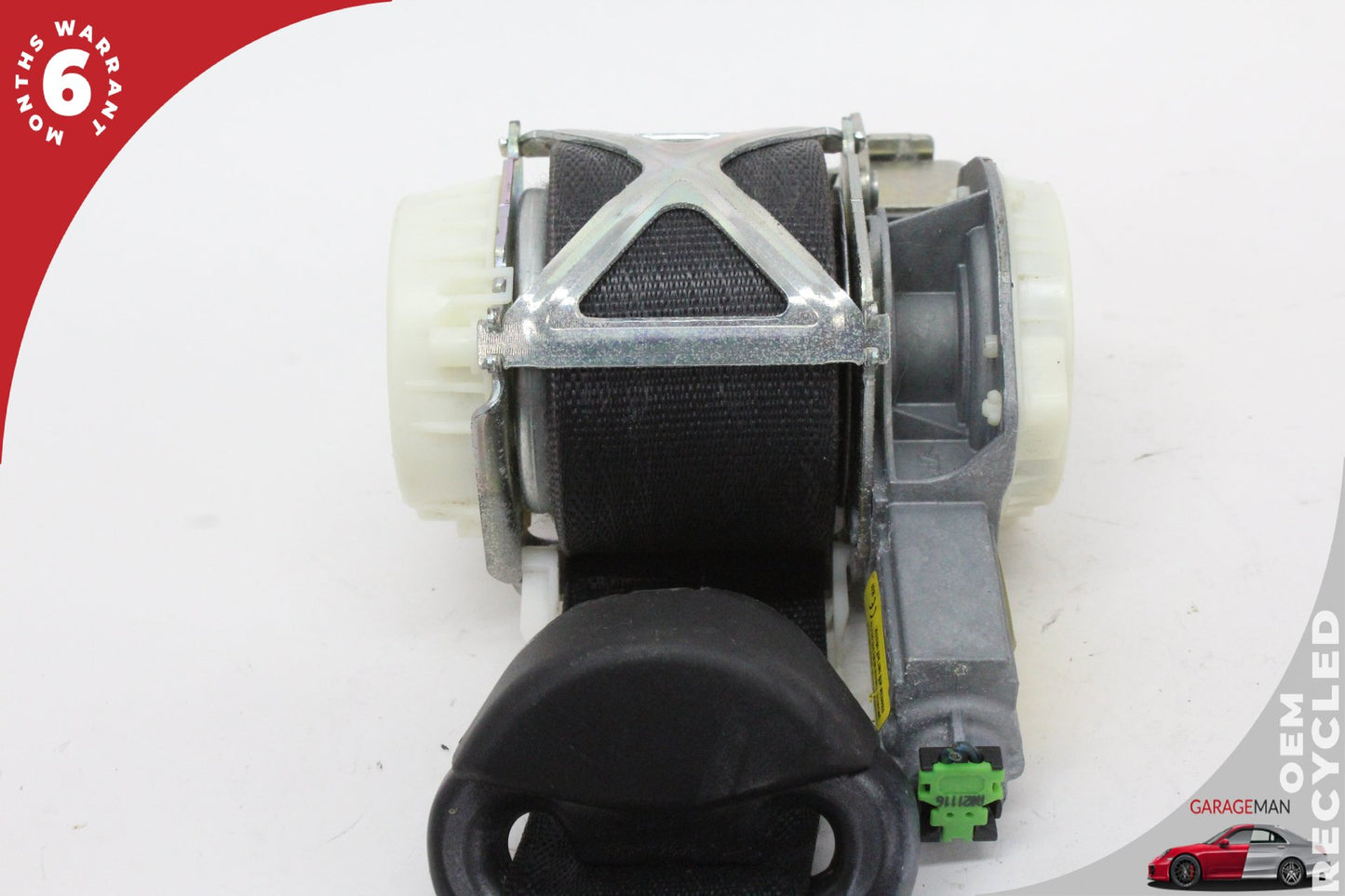 2014-2017 Fiat 500L Front Left Driver Side Seat Belt Black 34152521B OEM