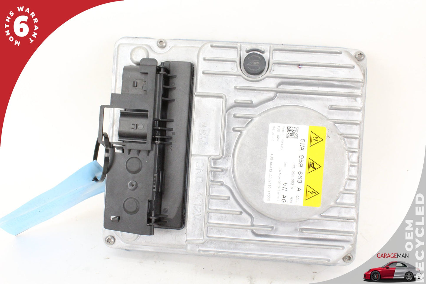 2022-2024 Audi A3 S3 Voltage Converter Control Module Unit 5WA959663A OEM