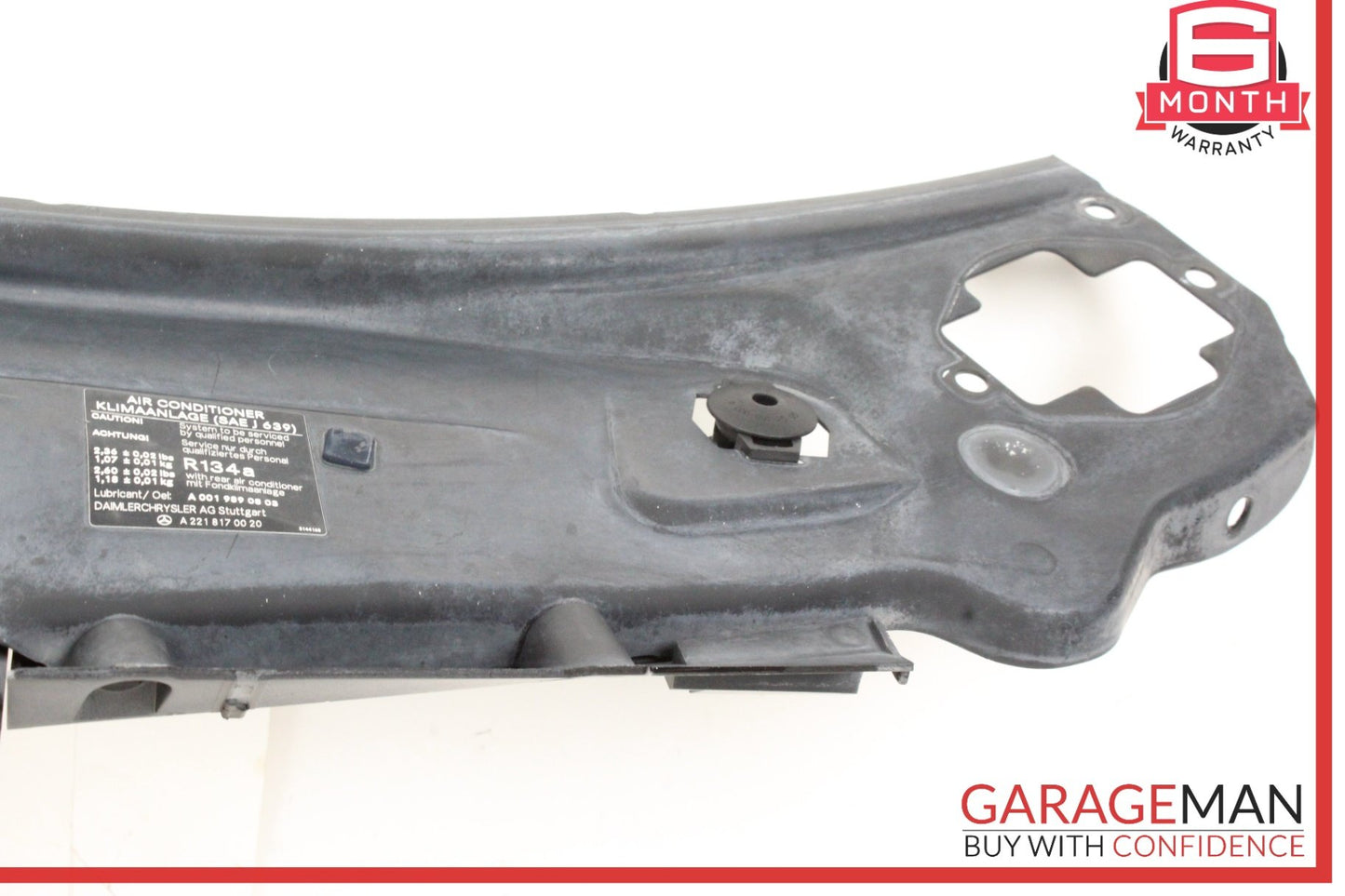 2007-2014 Mercedes-Benz S550 W221 Upper Radiator Core Support Bar 2166200072 OEM
