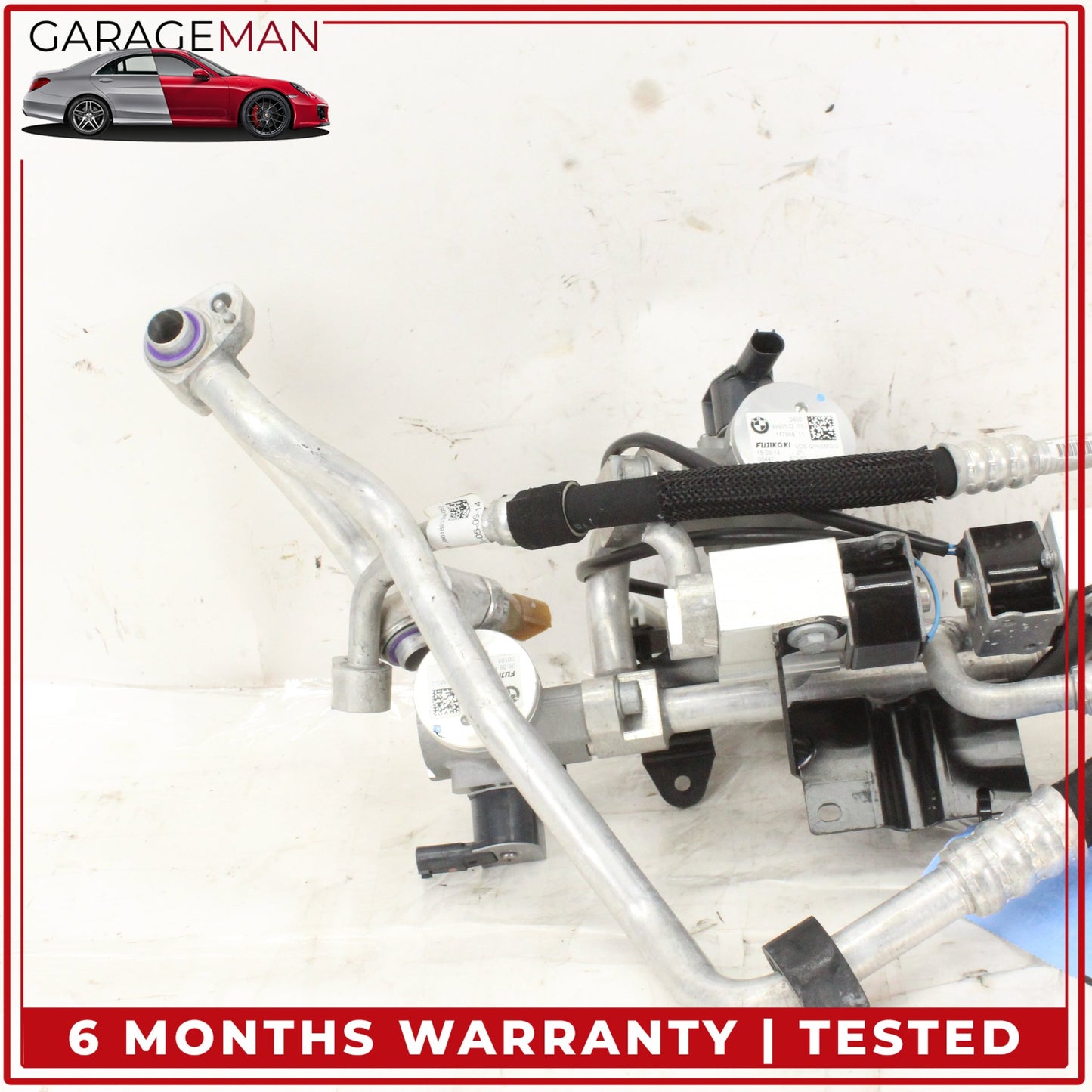 2014-2021 BMW i3 I01 AC Air Conditioning Line Set w/ Heating Expansion Valve OEM