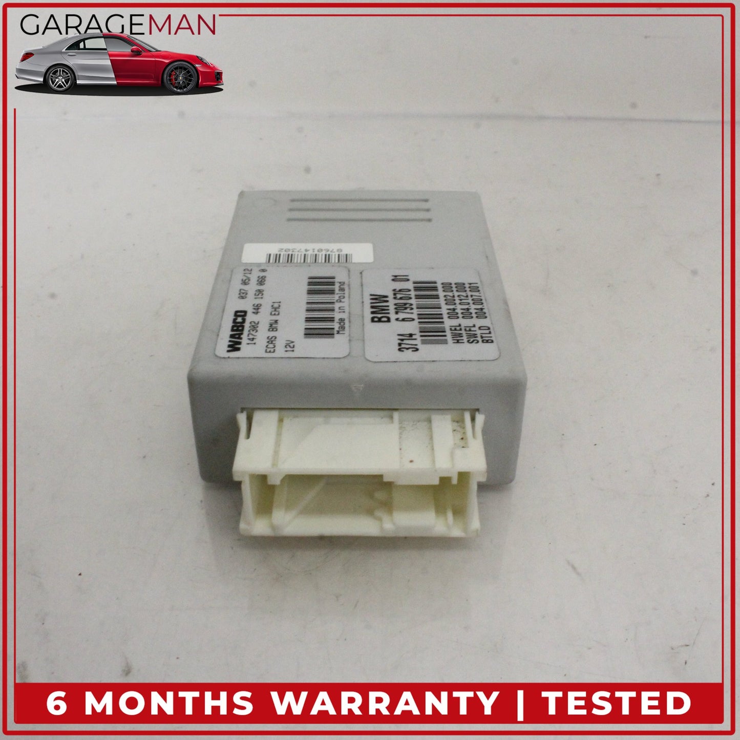 2010-2017 BMW 550i GT F07 Air Suspension Control Module Unit 6799676 OEM