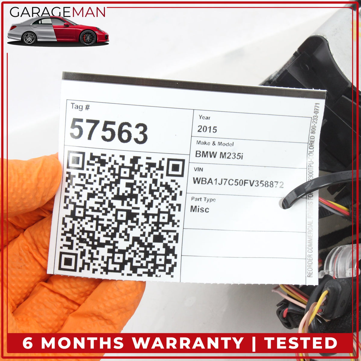 2014-2021 BMW M235i F22 Right Front Door Lock Latch Actuator 7229458 OEM