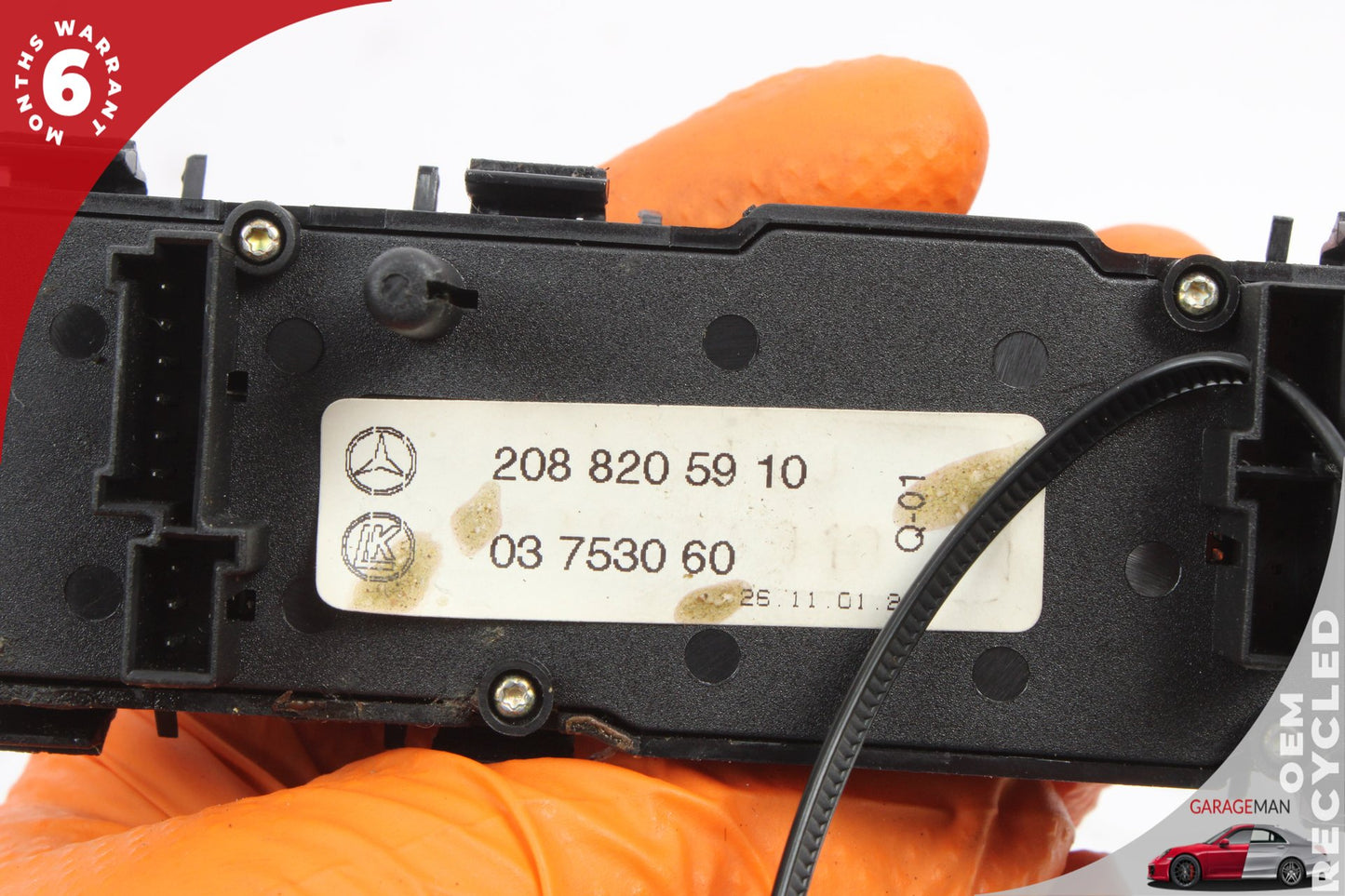 98-03 Mercedes CLK55 AMG W208 Master Power Window Switch 2088205910 Genuine