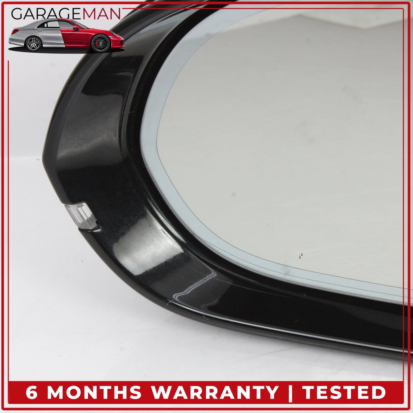 2012-2018 Audi A6 S6 Front Left Side Door Rear View Mirror w/ Camera Black OEM