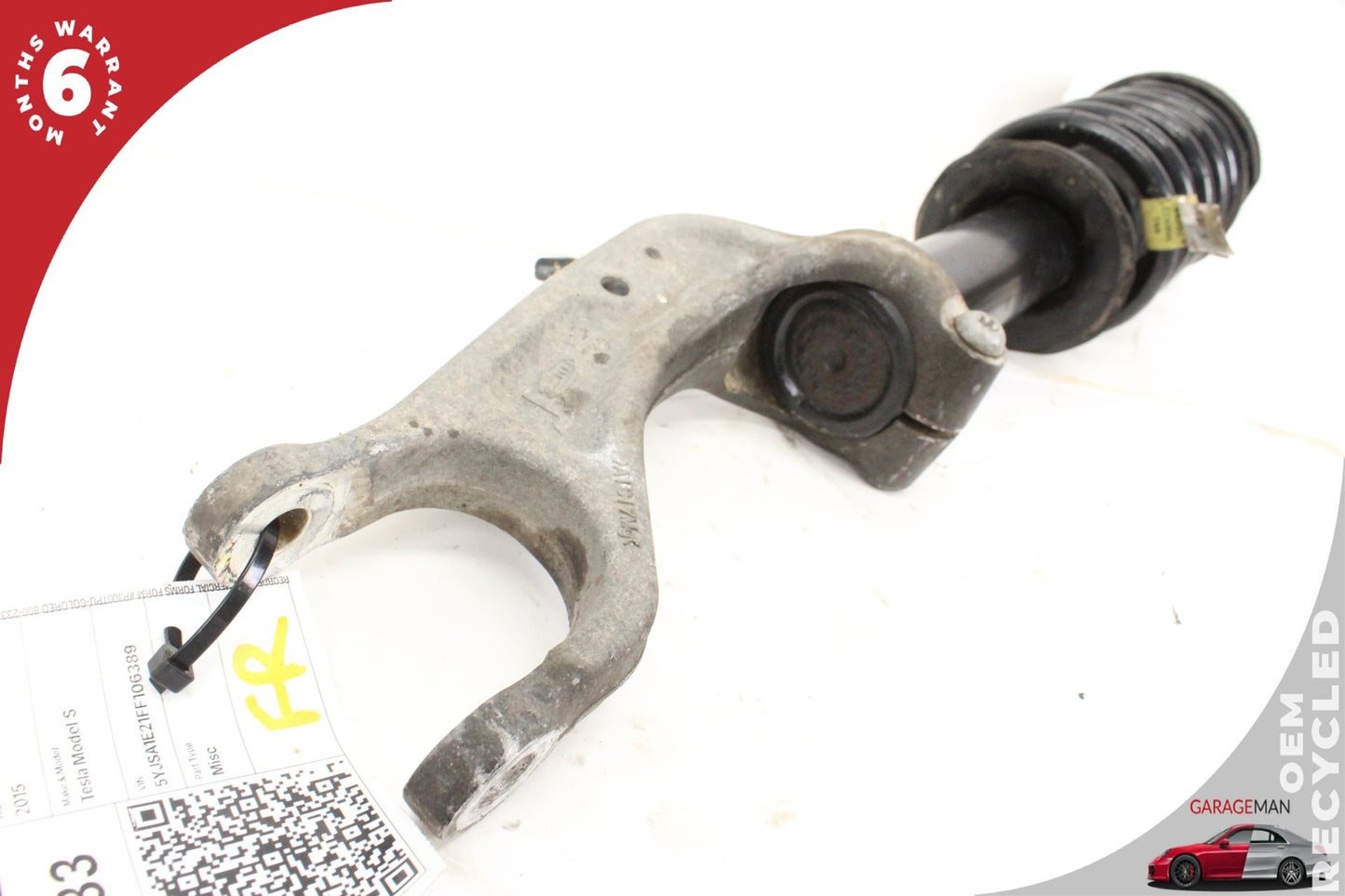 2012-2015 Tesla Model S 85D Front Left and Right Shock Strut Set 103060700C OEM