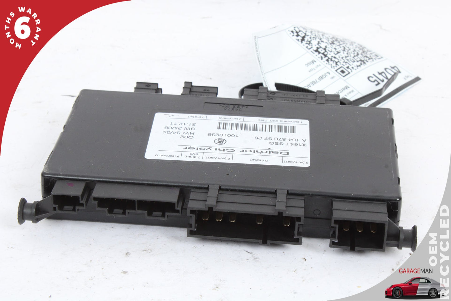 2007-2012 Mercedes X164 GL450 Third Seat Row Power Folding Control Module OEM
