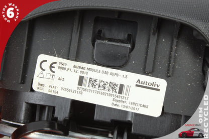 2014-2017 Fiat 500L Front Left Driver Side Steering Wheel Airbag Air Bag OEM