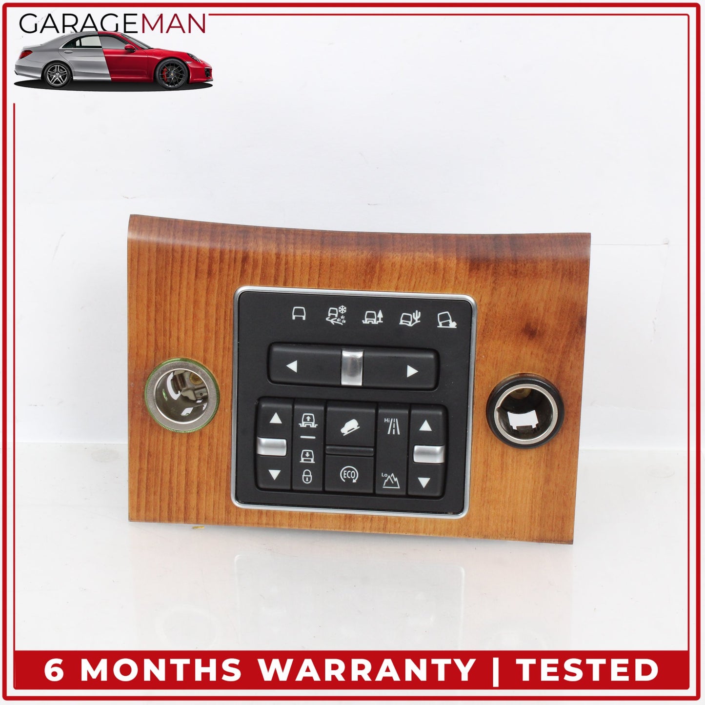 2014-2016 Land Rover LR4 Suspension Terrain Control Switch Panel w/ Trim OEM