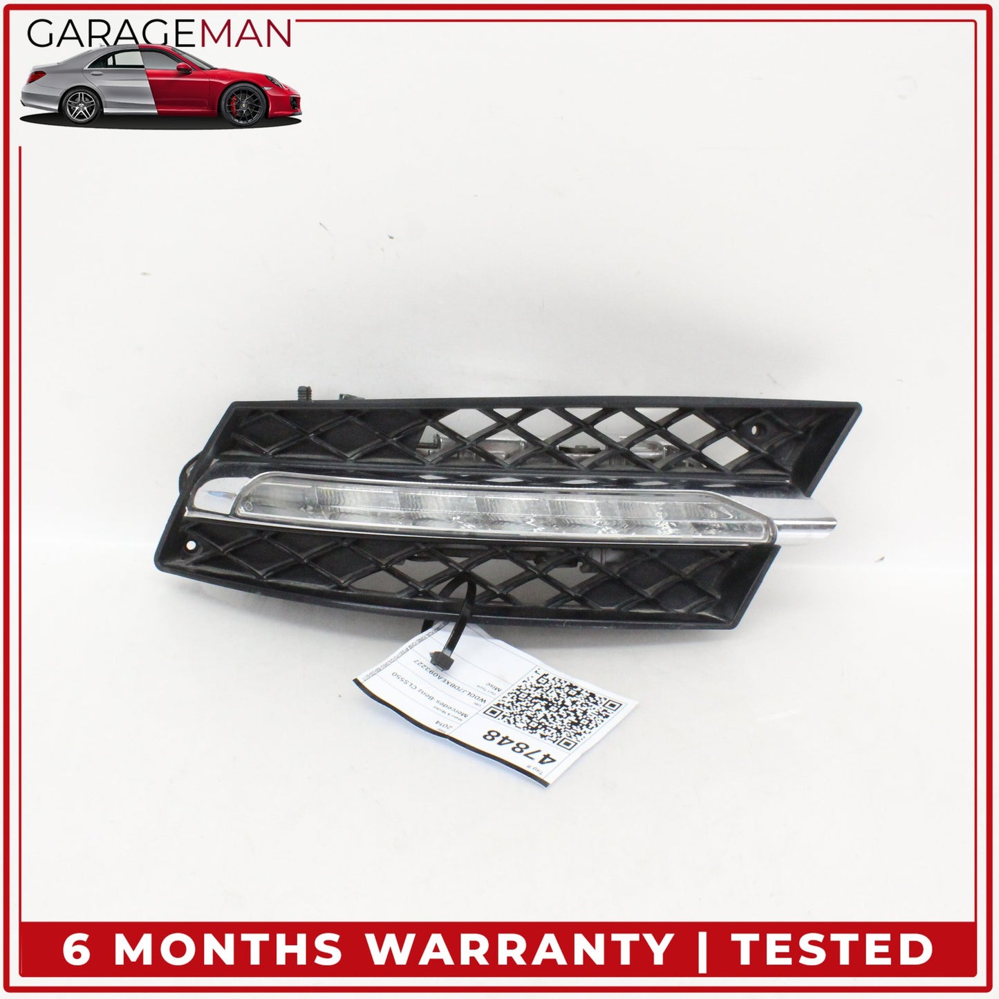 2012-2014 Mercedes W218 CLS550 Front Right LED Daytime Running Fog Light OEM