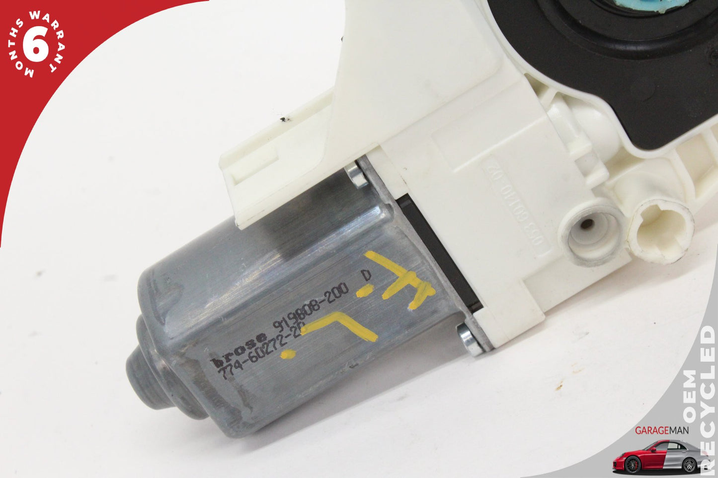 2011-2018 Porsche Cayenne 958 Front Left Window Regulator Motor 8K0959801B OEM
