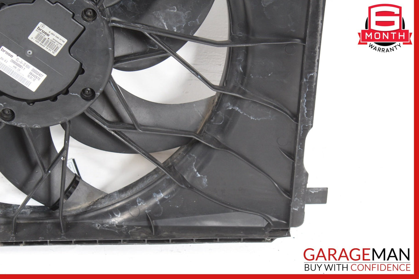 2008-2020 Mercedes-Benz C300 W204 Engine Radiator Cooling Fan Motor Assy OEM
