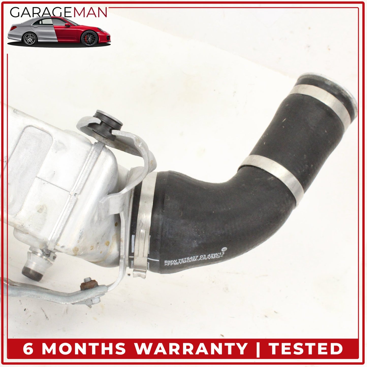 2013-2019 BMW 650i F13 AWD 4.4L Turbo Intercooler 7575405 OEM
