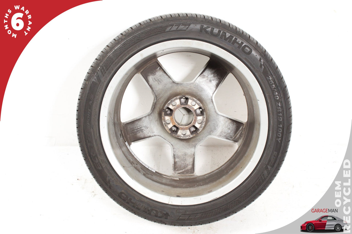 2007-2011 Mercedes W221 S550 S600 Front Wheel Rim w/ Tire 8.5JX19H2 ET43 OEM