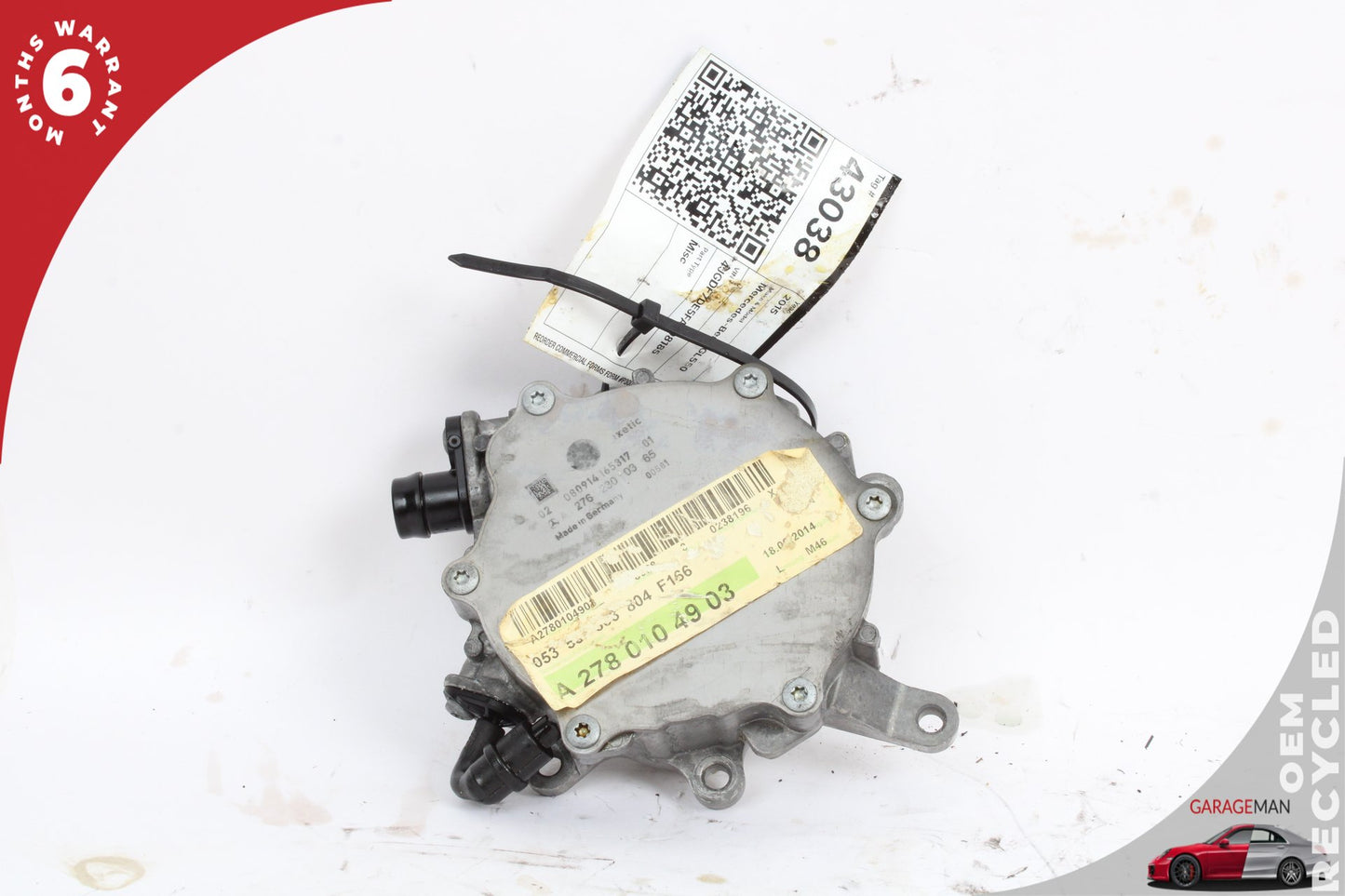 2011-2020 Mercedes X166 GL550 S450 Engine Motor Vacuum Pump 2762300365 OEM