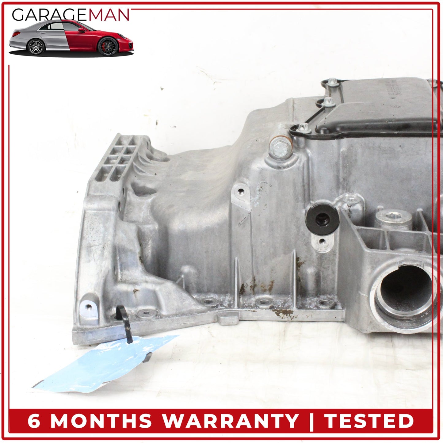2007-2012 Mercedes W216 CL550 S550 E550 Upper and Lower Oil Pan Section OEM