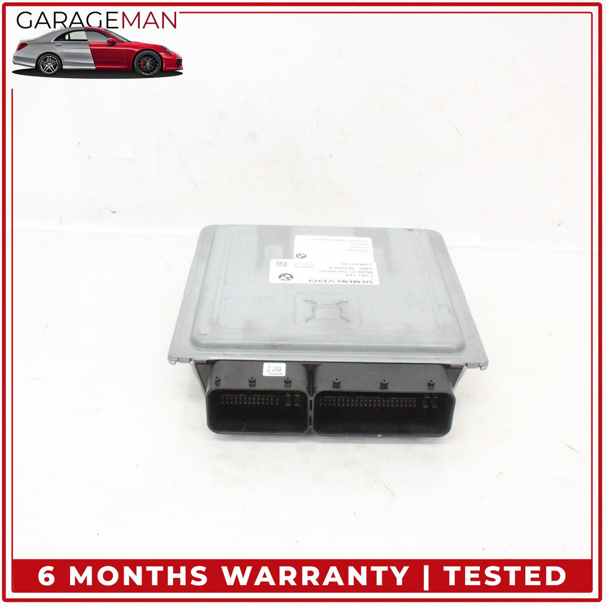 2007-2010 BMW X5 E70 3.0L Engine CAS 3 Control Module w/ Ignition Switch Set OEM