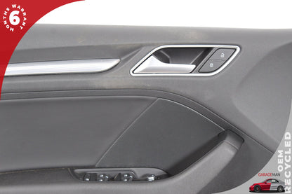 2015-2020 Audi A3 8V Sedan Left Driver Side Front Door Trim Panel 8V5867103