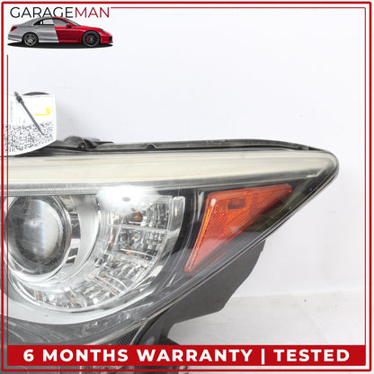 2015-2018 Infiniti Q50 V37 Front Left Side LED Head Light Lamp 260604HB0B OEM